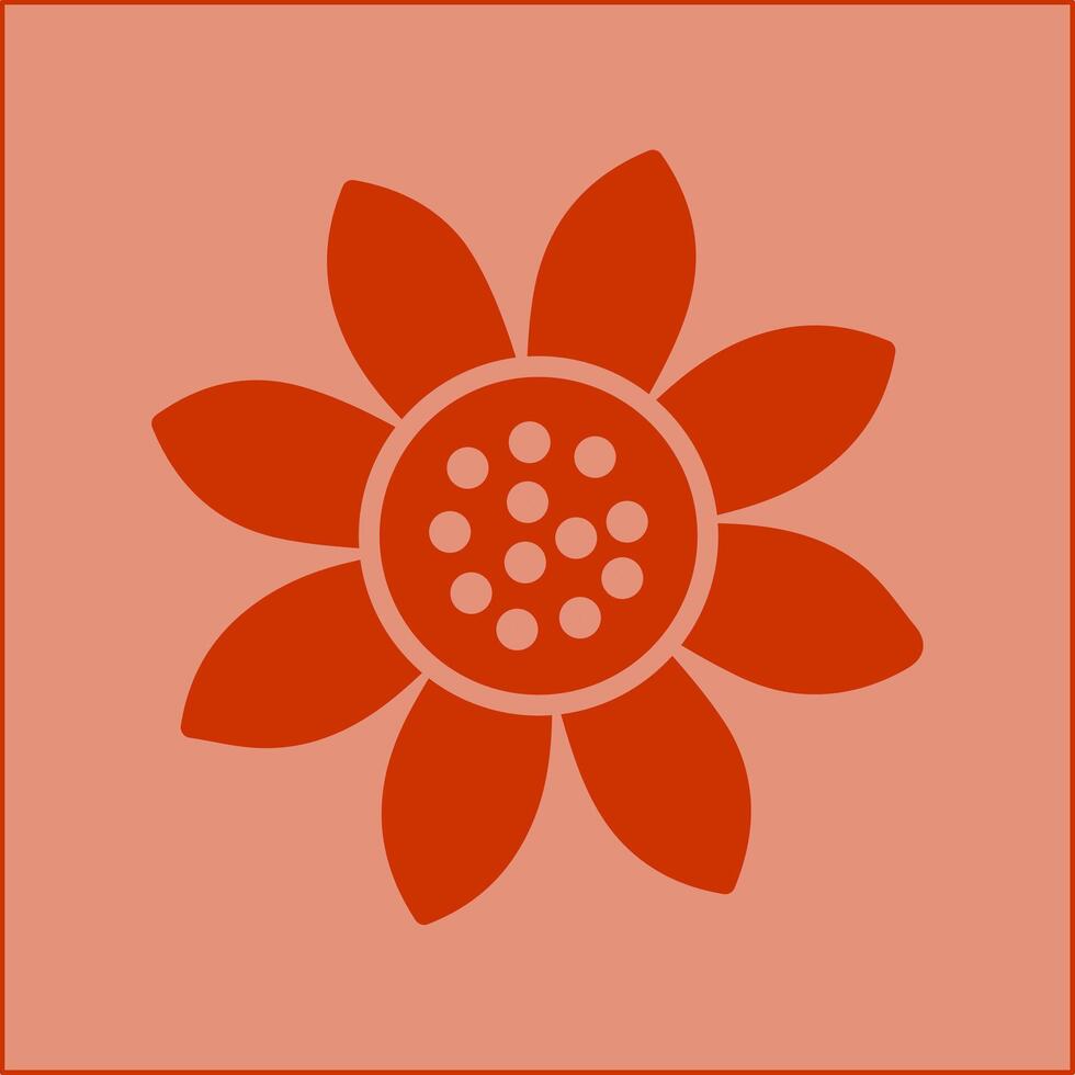 icono de vector de girasol