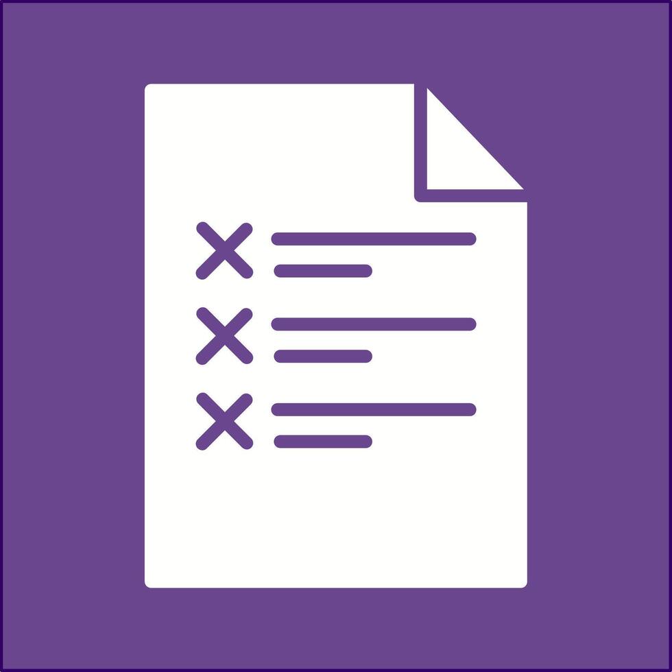Business Note Vector Icon