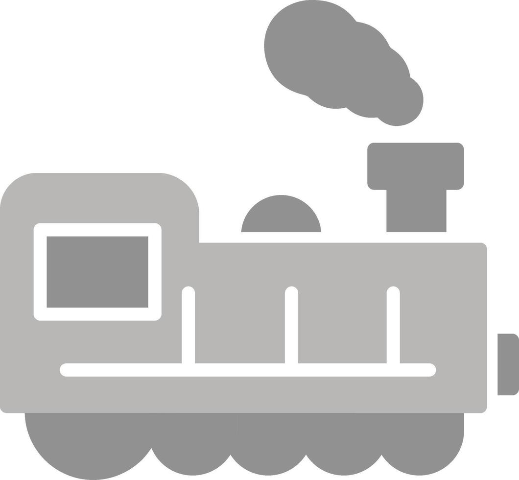 icono de vector de tren