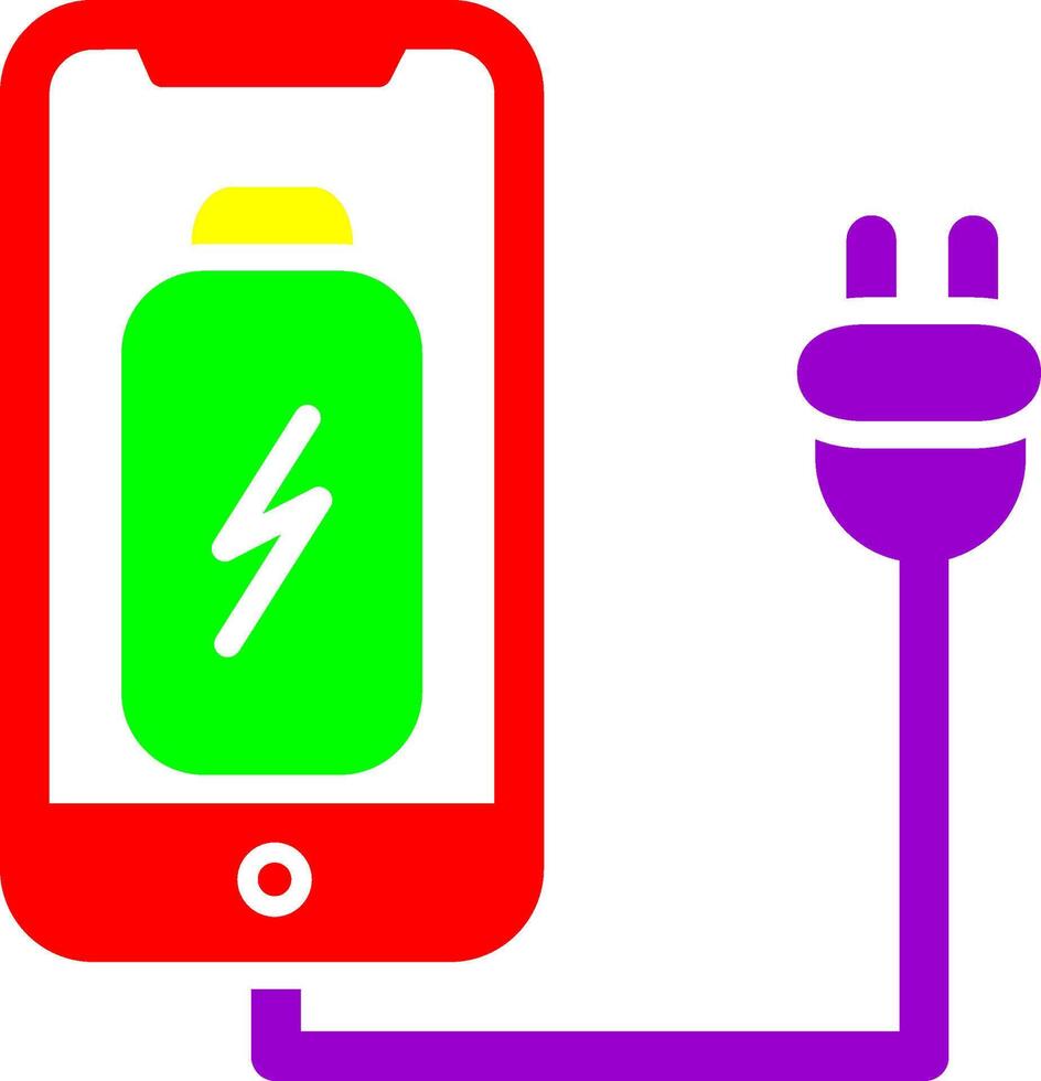Cell and Plug Vector Icon