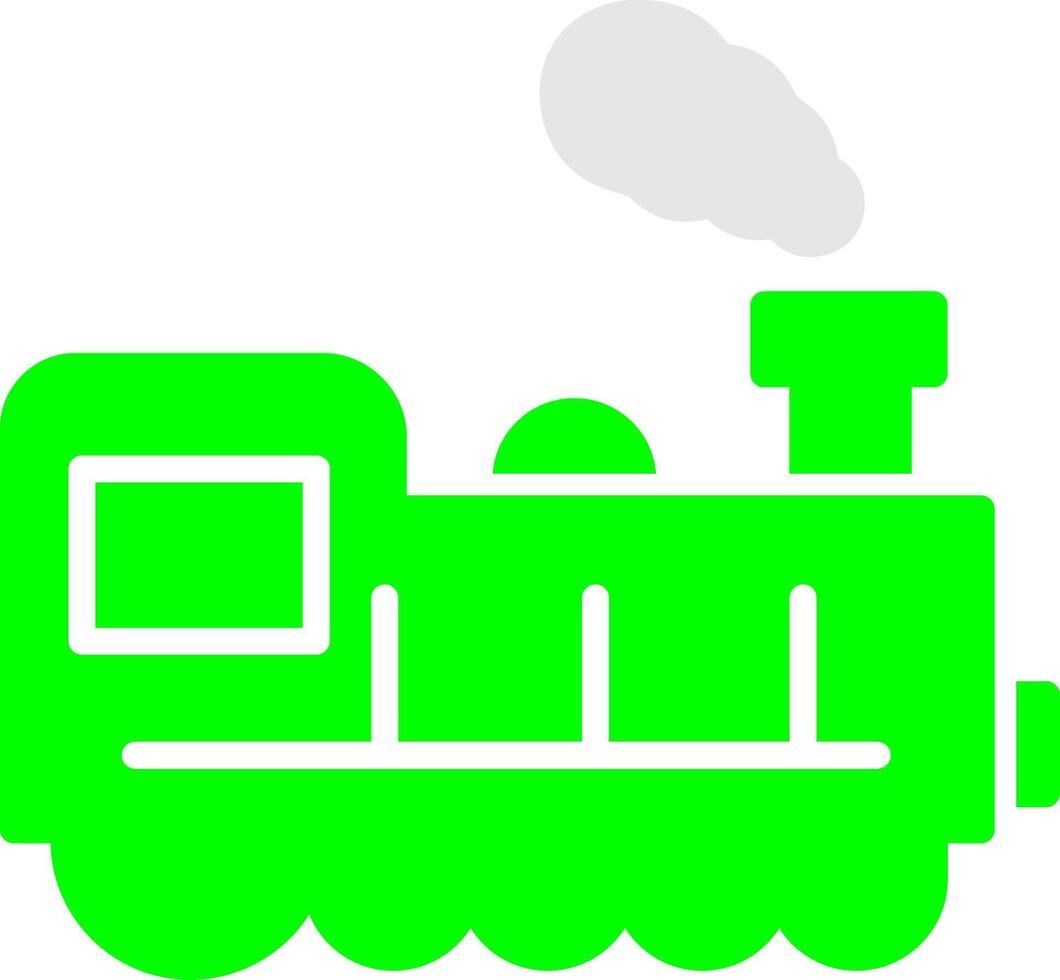 icono de vector de tren