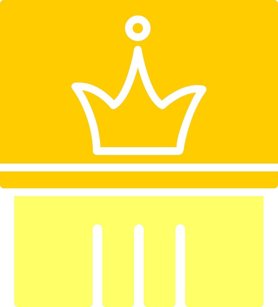 Crown Exhibit Vector Icon