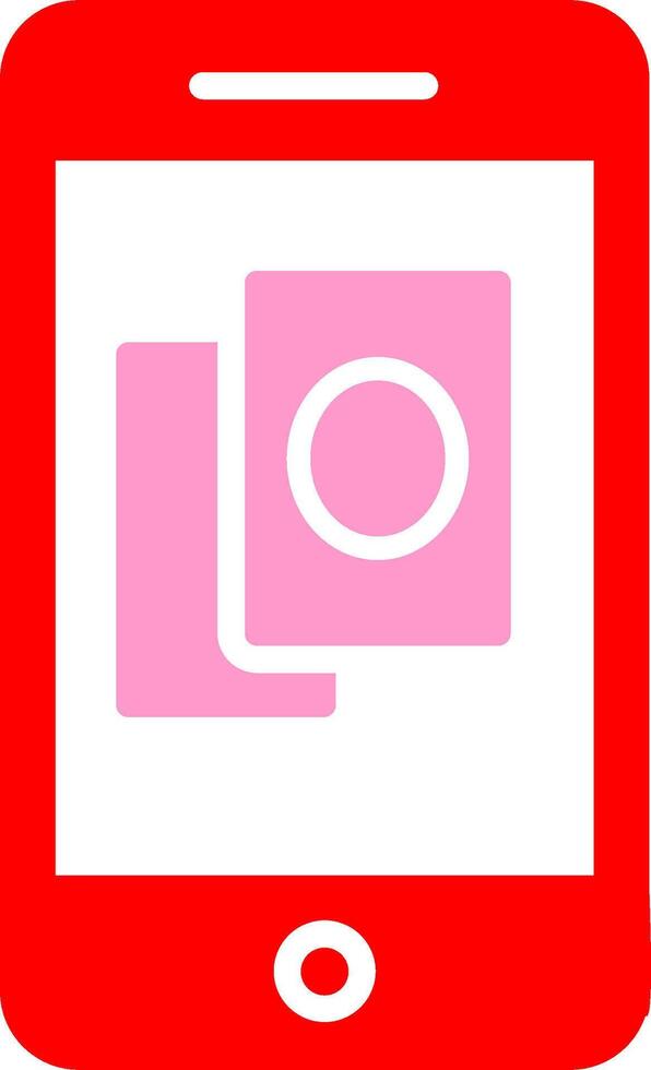 Phone Gambling Vector Icon
