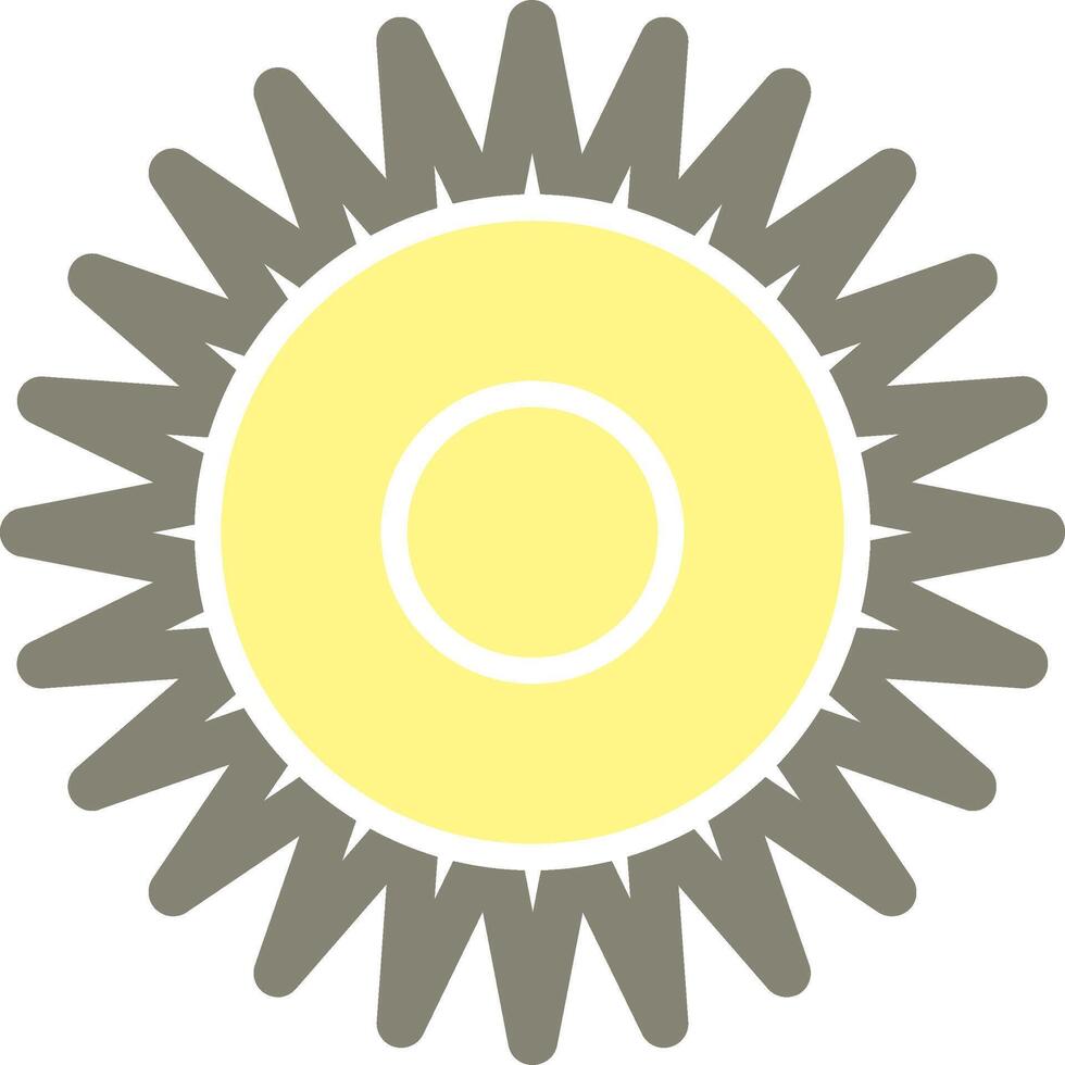 Optical Radiation Vector Icon