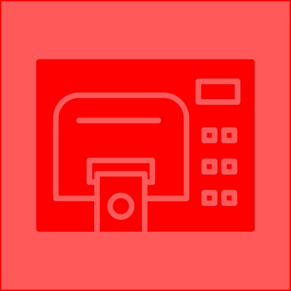 ATM Service Vector Icon