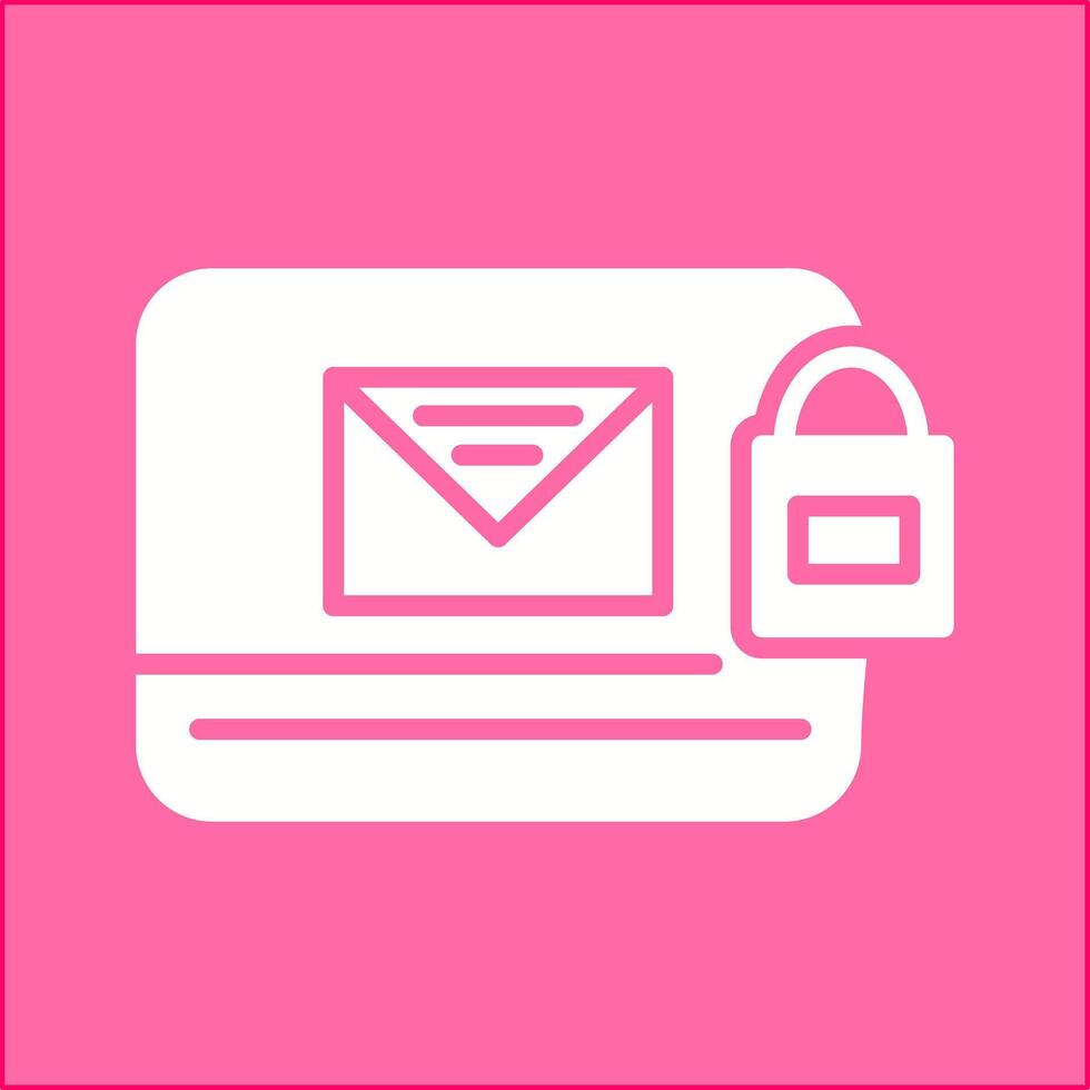 Locked Mail Vector Icon