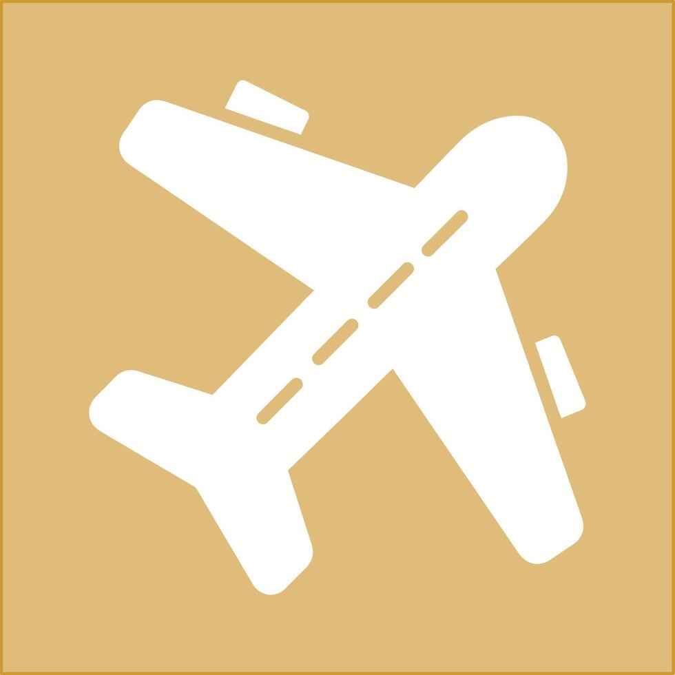 icono de vector de vuelo de avión
