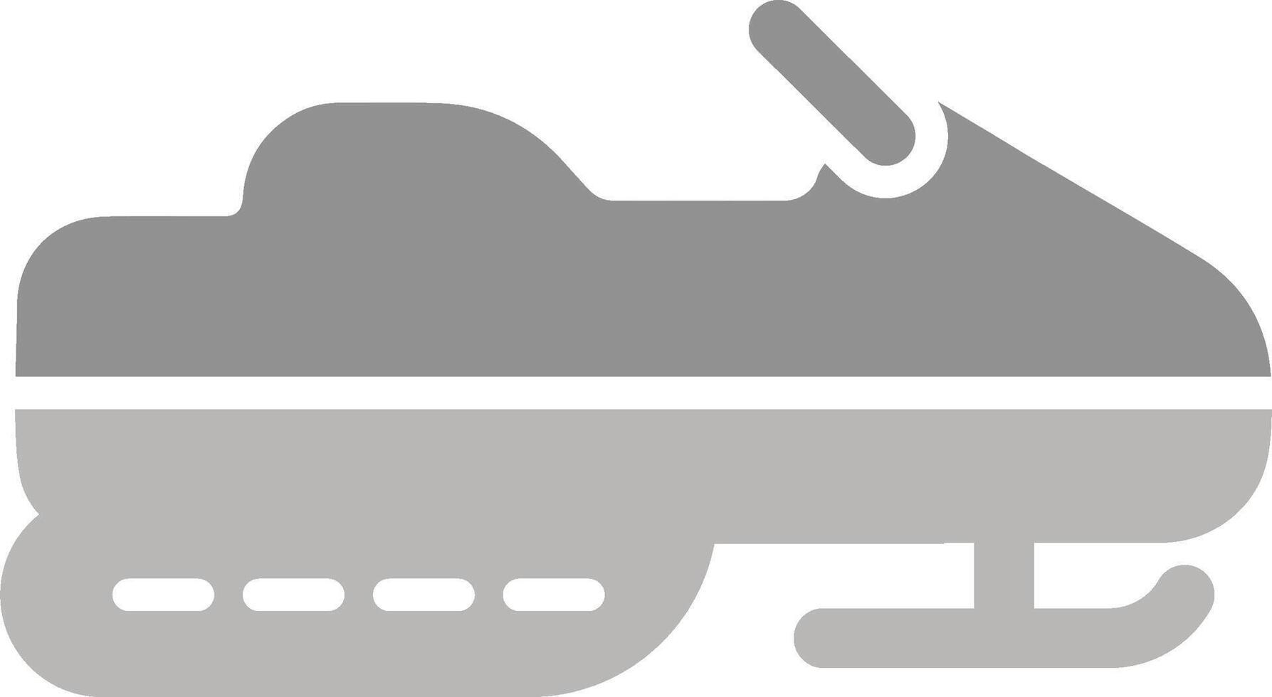 Snowmobile Vector Icon