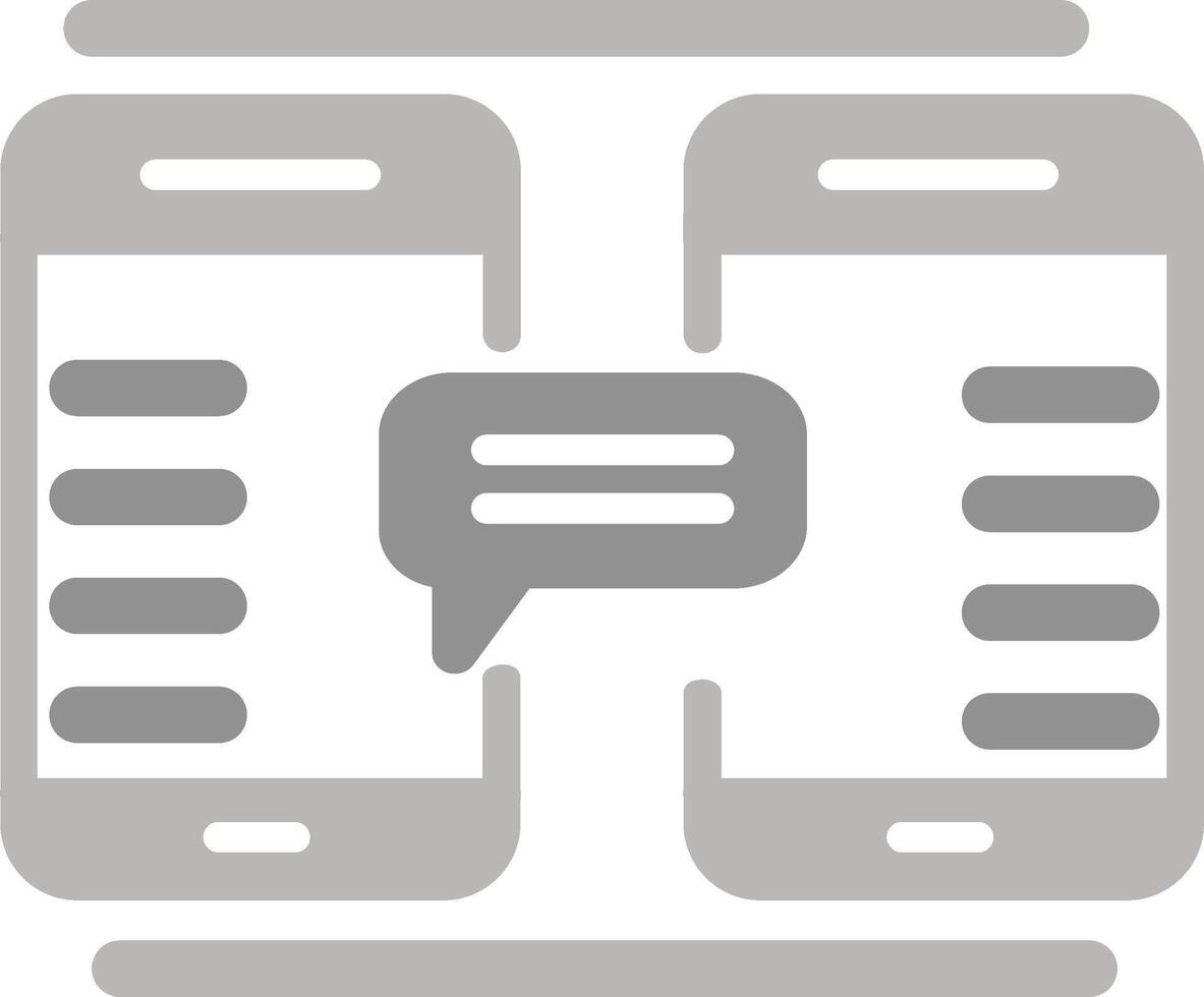 Chatting Vector Icon