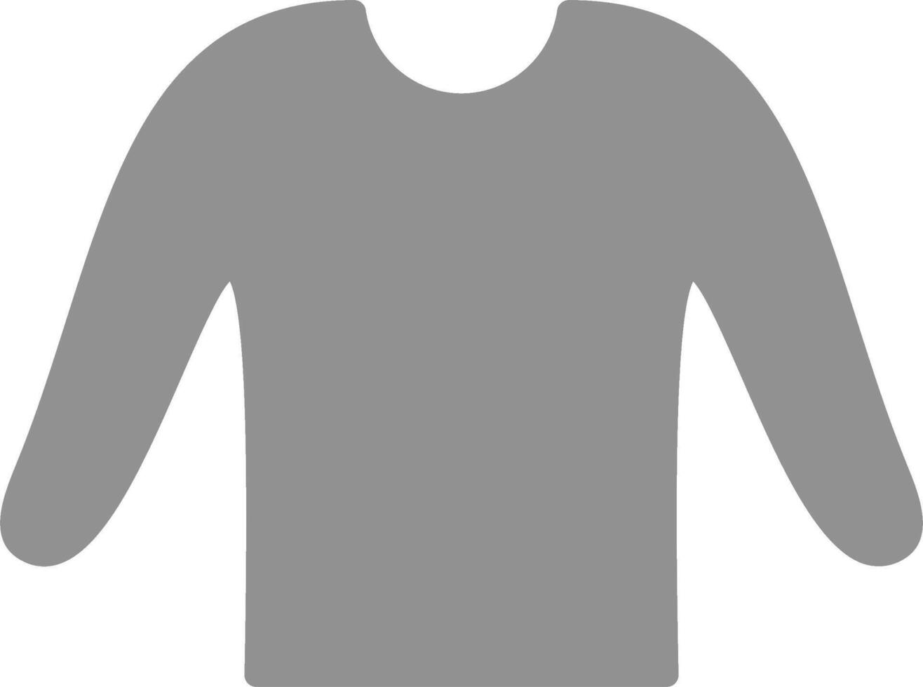 icono de vector de camisa casual