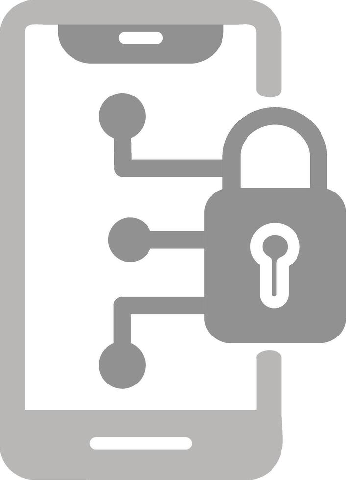 Secure Device Vector Icon