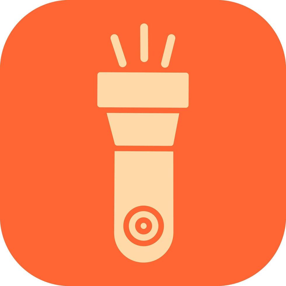 Flashlight Vector Icon