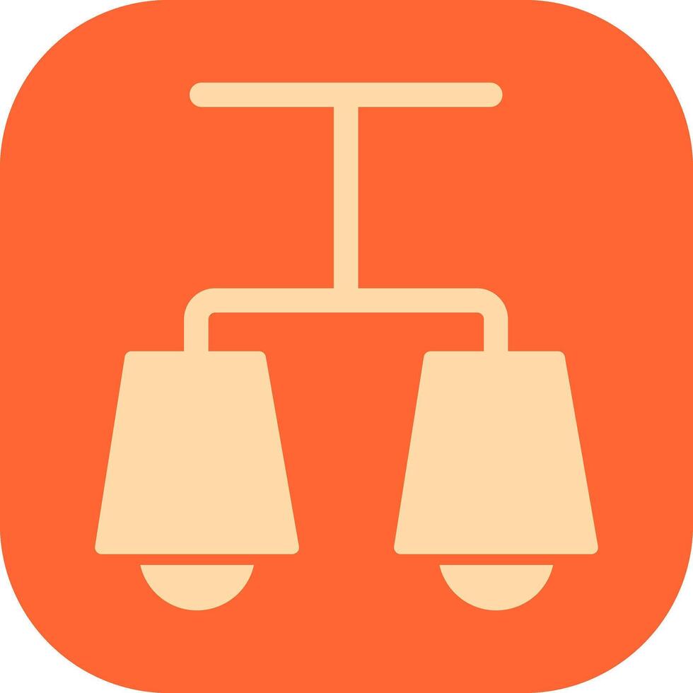 Lit Lamp Vector Icon
