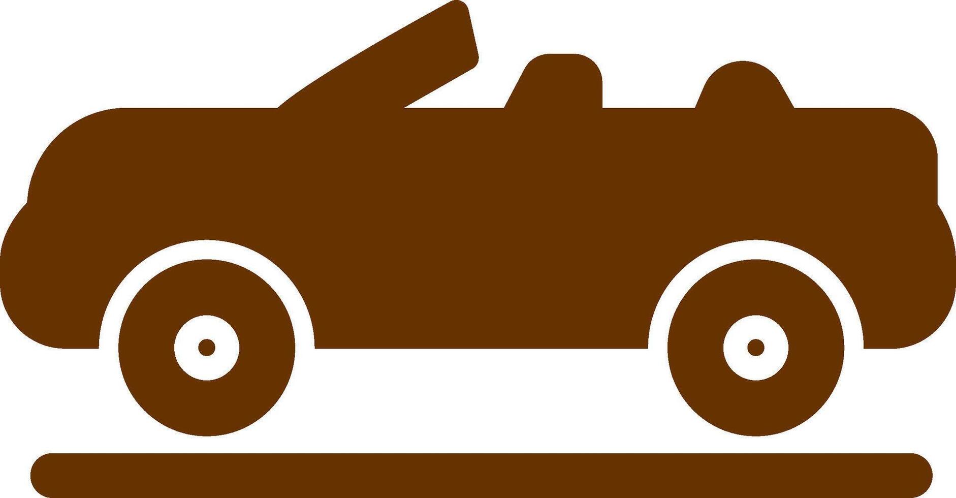 icono de vector de coche