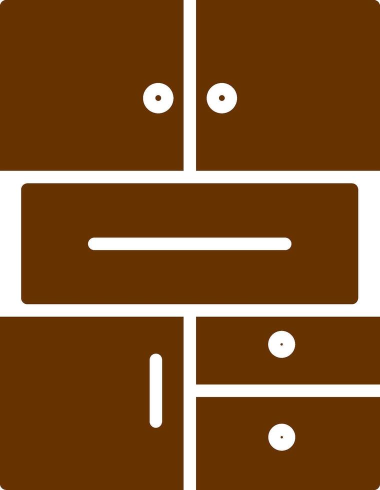 Cabinets Vector Icon