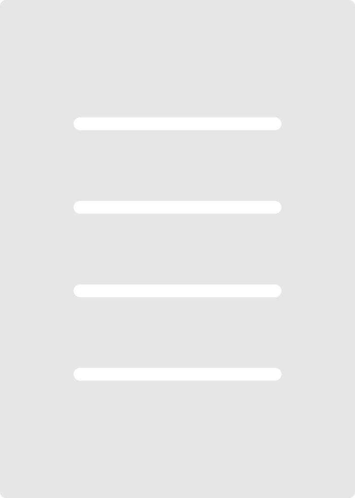 Menu Vector Icon