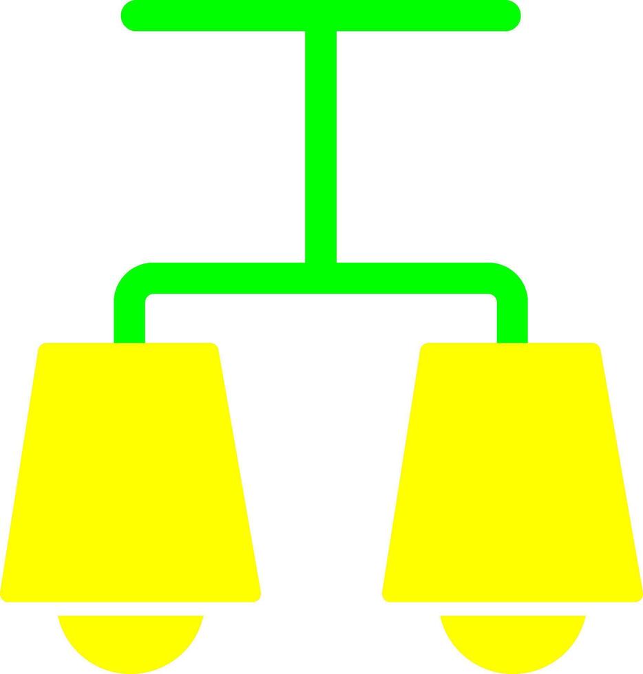 Lit Lamp Vector Icon