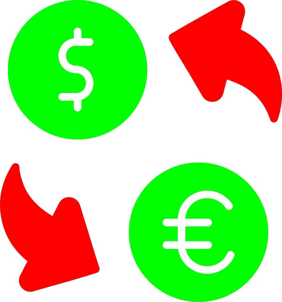 Currency Exchange Vector Icon