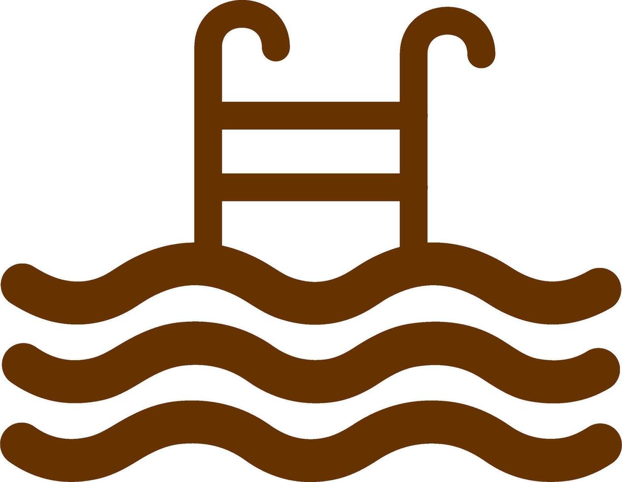 icono de vector de piscina