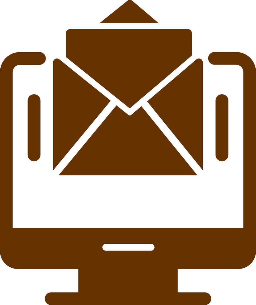 icono de vector de correo