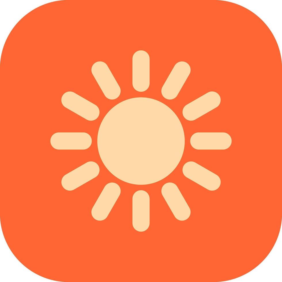Sun Vector Icon