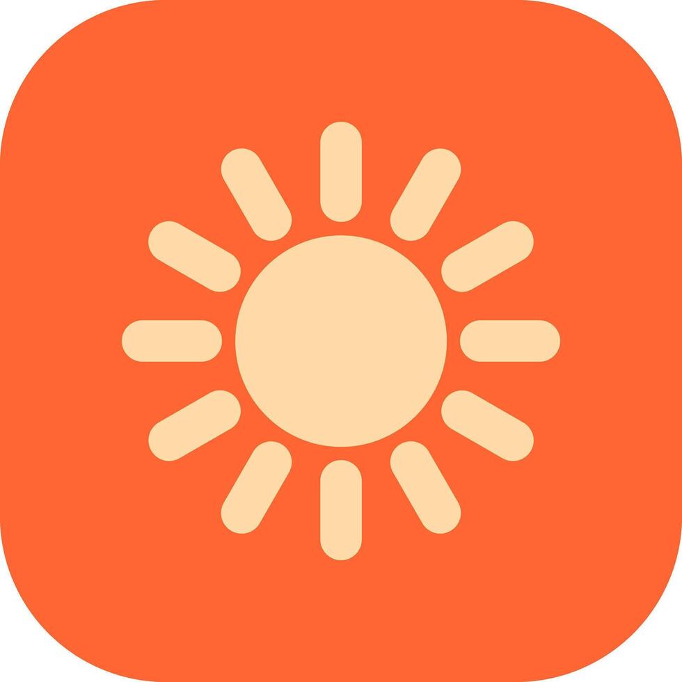 Sun Vector Icon