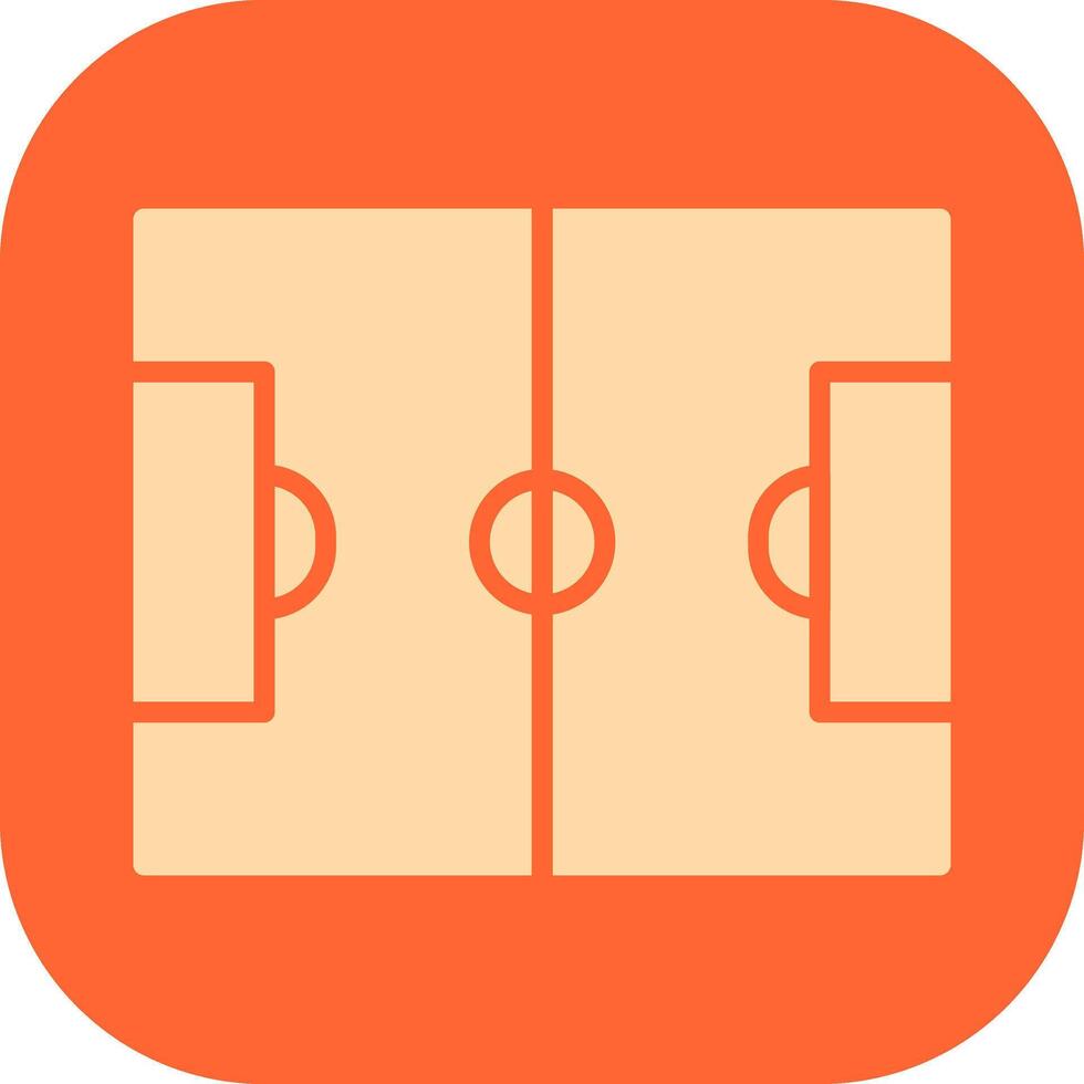 Football Field Vector Icon