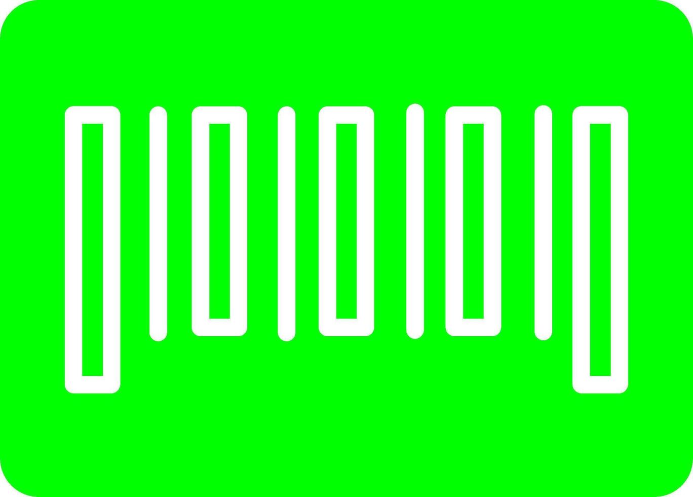 Barcode Vector Icon