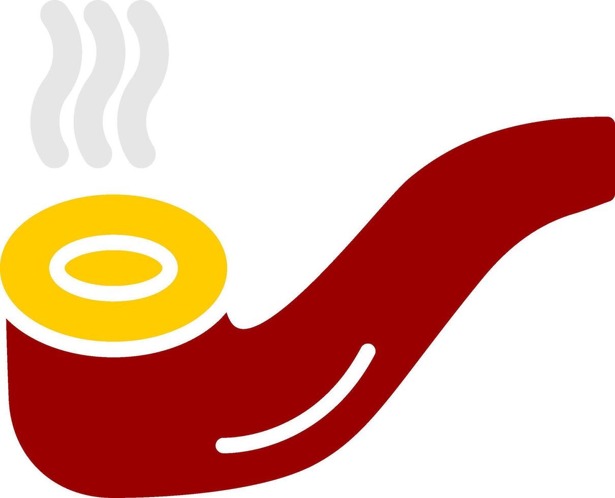 Cigar Pipe Vector Icon