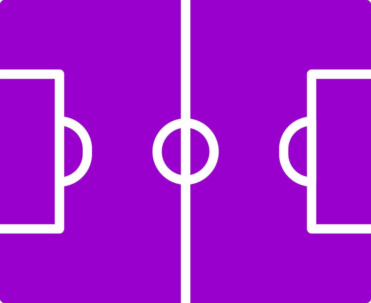 Football Field Vector Icon