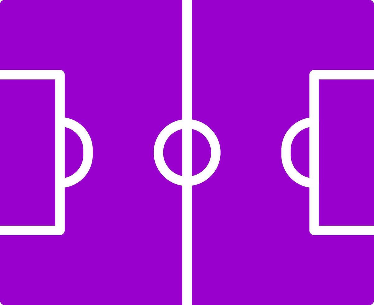 Football Field Vector Icon