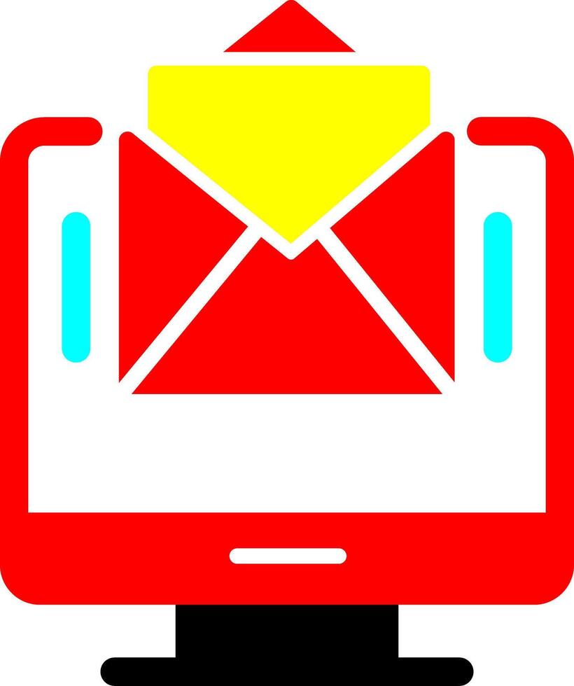 icono de vector de correo