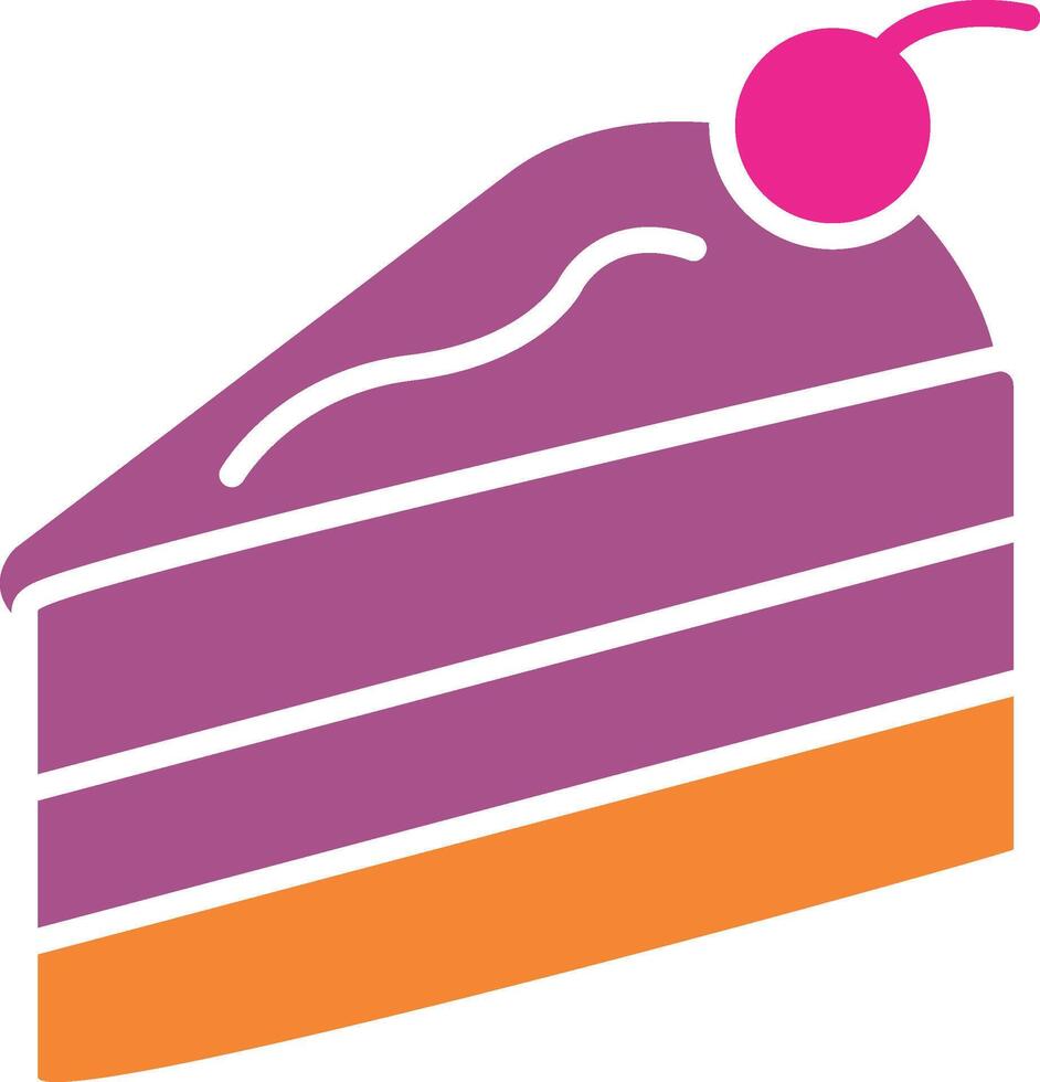 Cake Slice Vector Icon