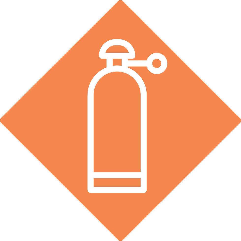 Pressurized Cylinder Vector Icon