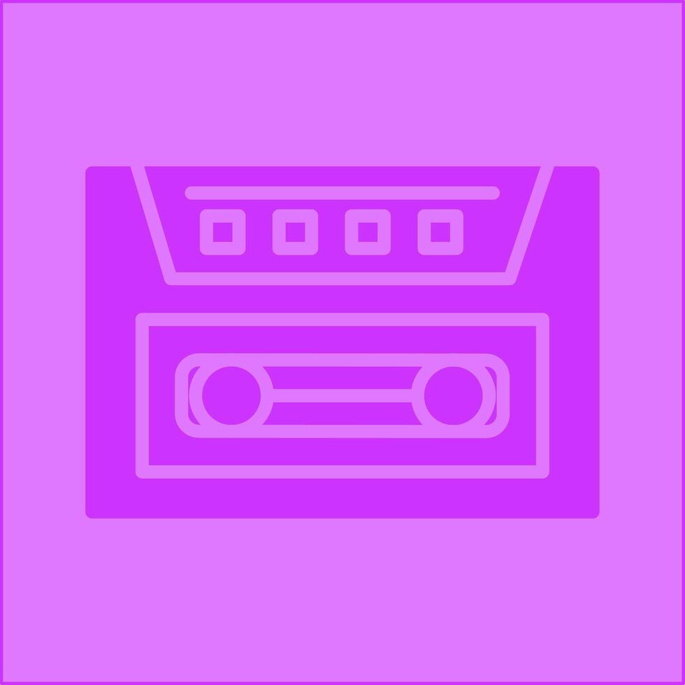 Cassette Vector Icon