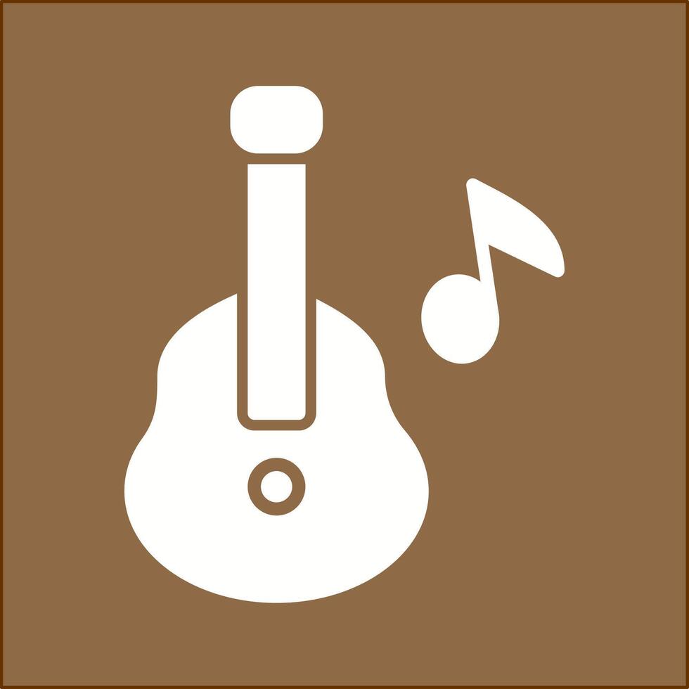 icono de vector de guitarra