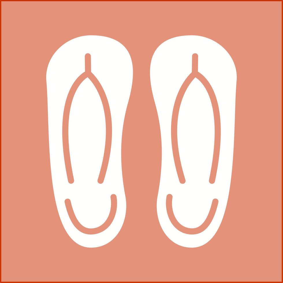 Slippers Vector Icon