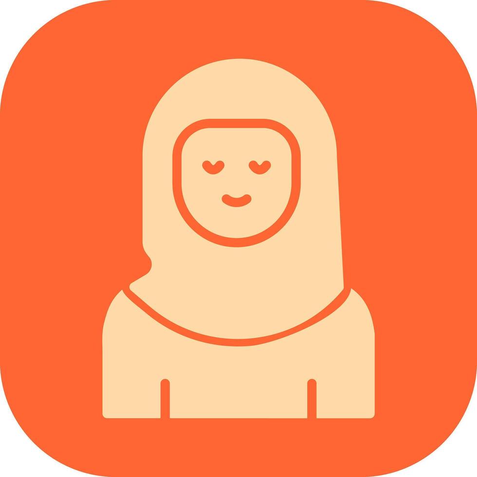 Islamic Woman Vector Icon