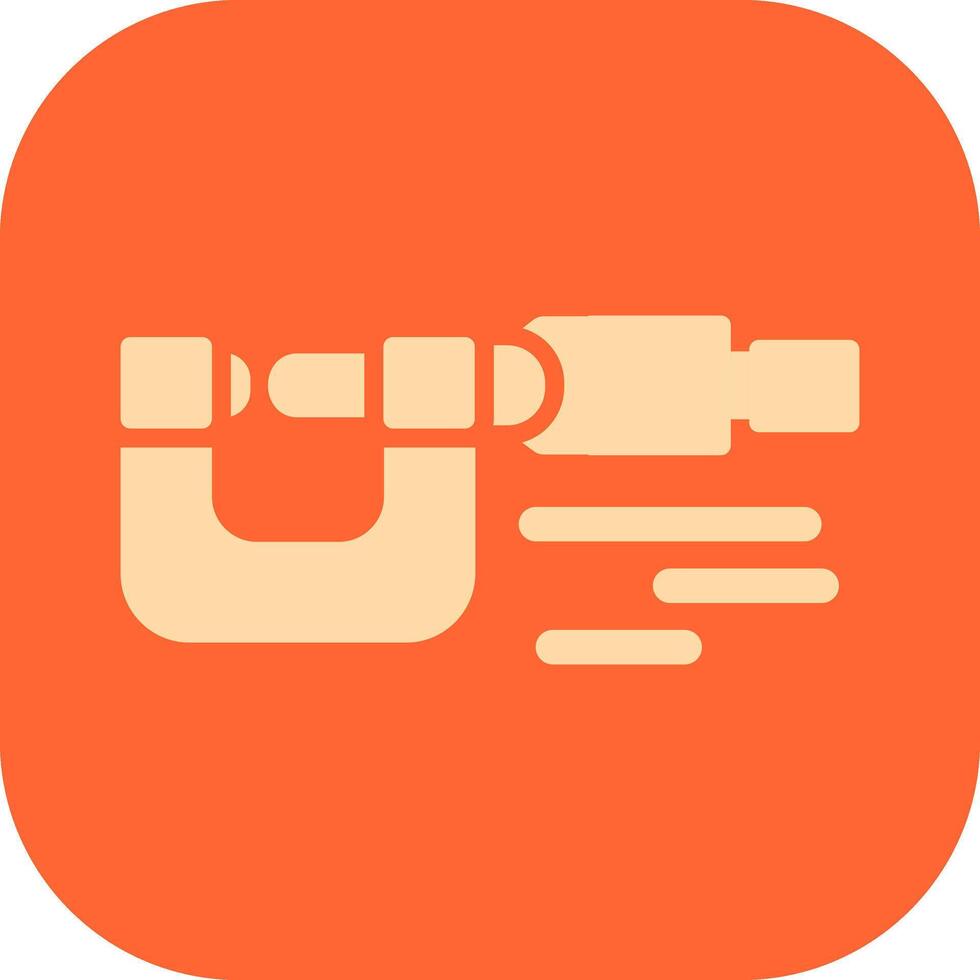 Micrometer Vector Icon