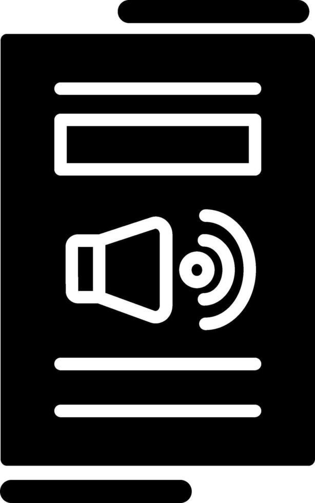Speaker Vector Icon