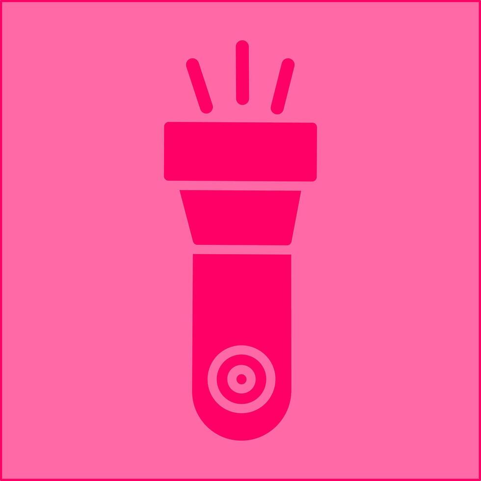 Flashlight Vector Icon