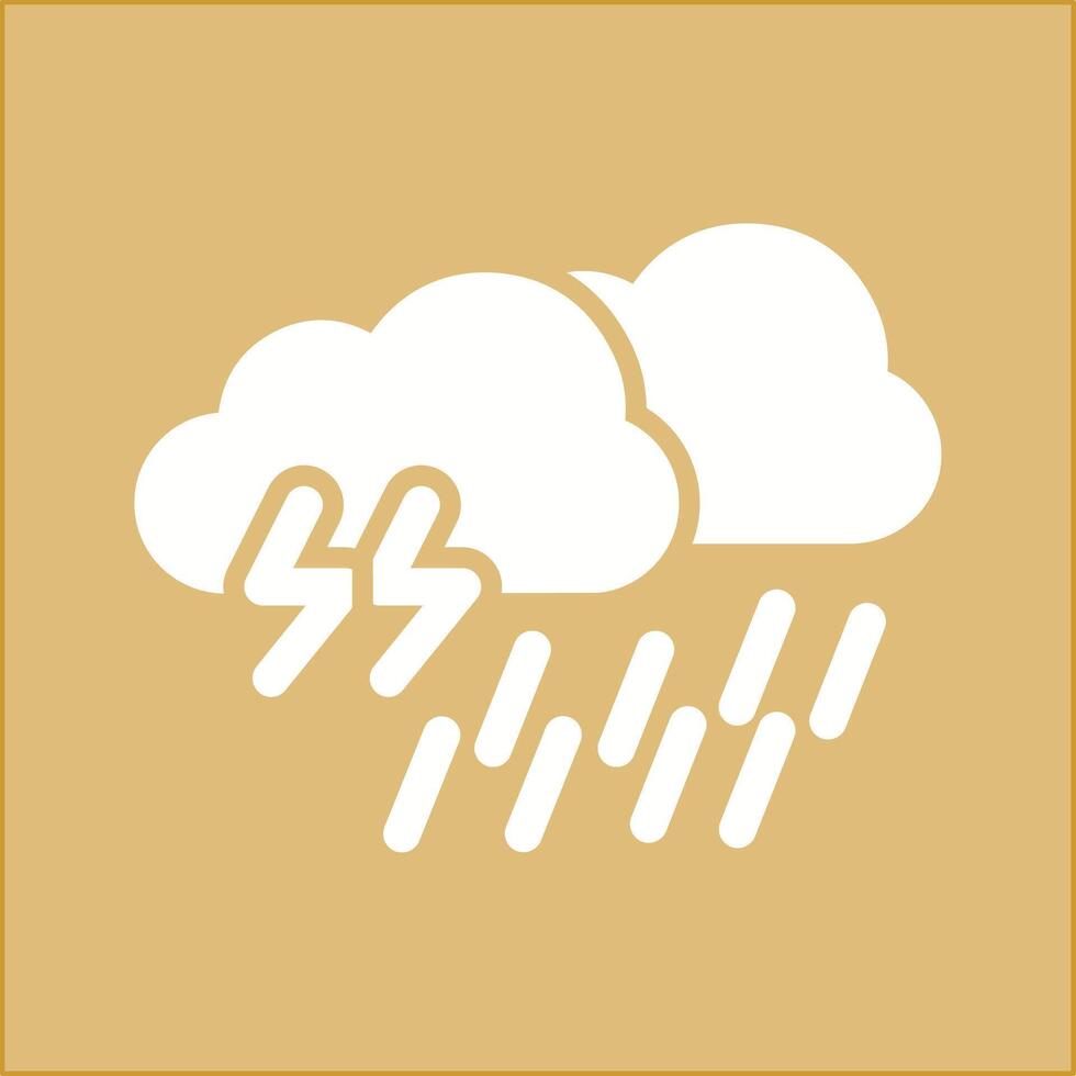 Rain Vector Icon