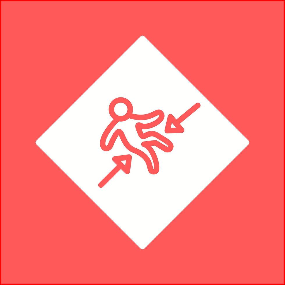 Crush Zone Vector Icon