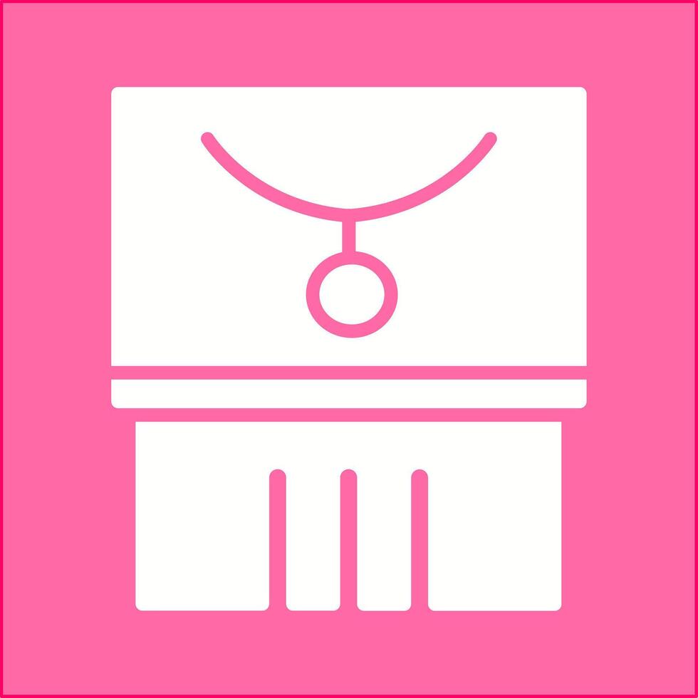 Jewel Exhibit Vector Icon