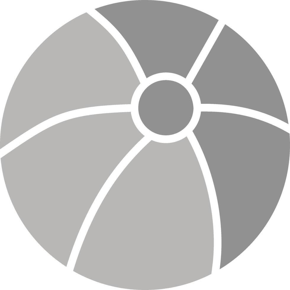 Beach Ball Vector Icon