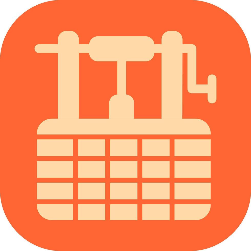 Water Well Vector Icon
