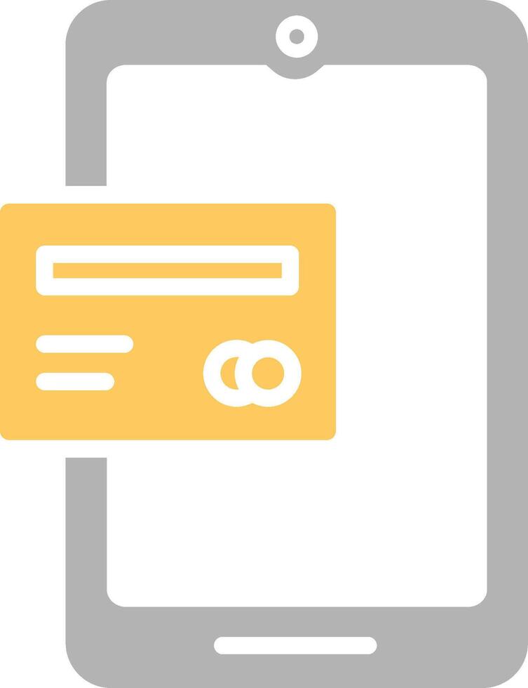 Mobile Banking Vector Icon
