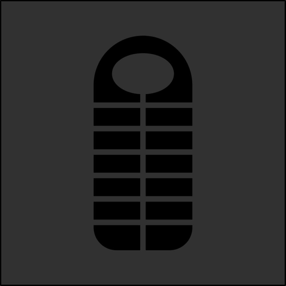 Sleeping Bag Vector Icon