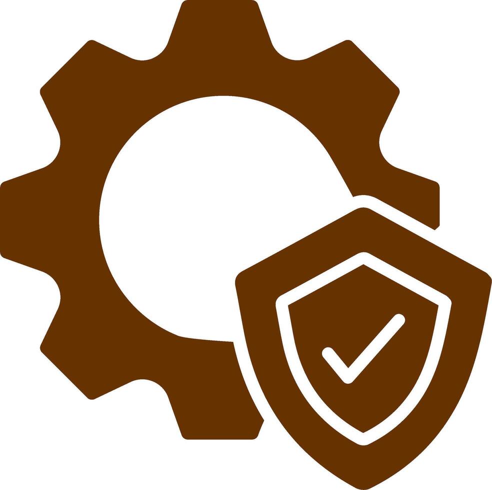 Protected System Vector Icon