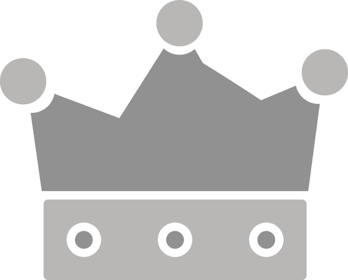 King Crown Vector Icon